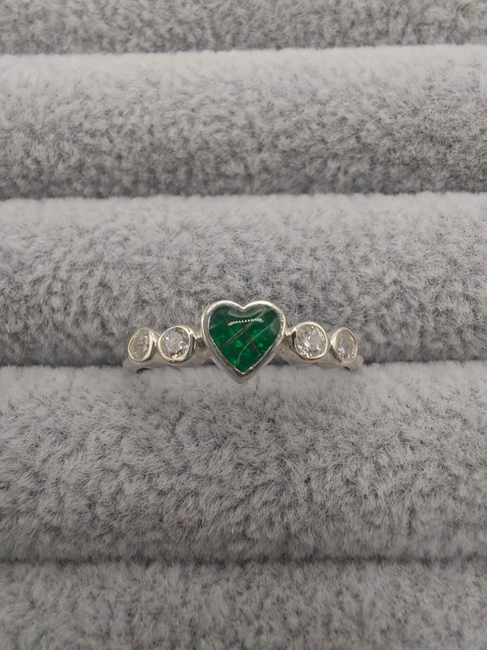 Heart Cubic Zirconia Ring